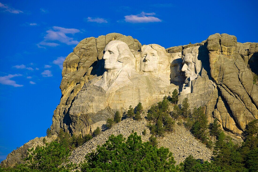 Mount Rushmore National Memorial, Black Hills, South Dakota USA