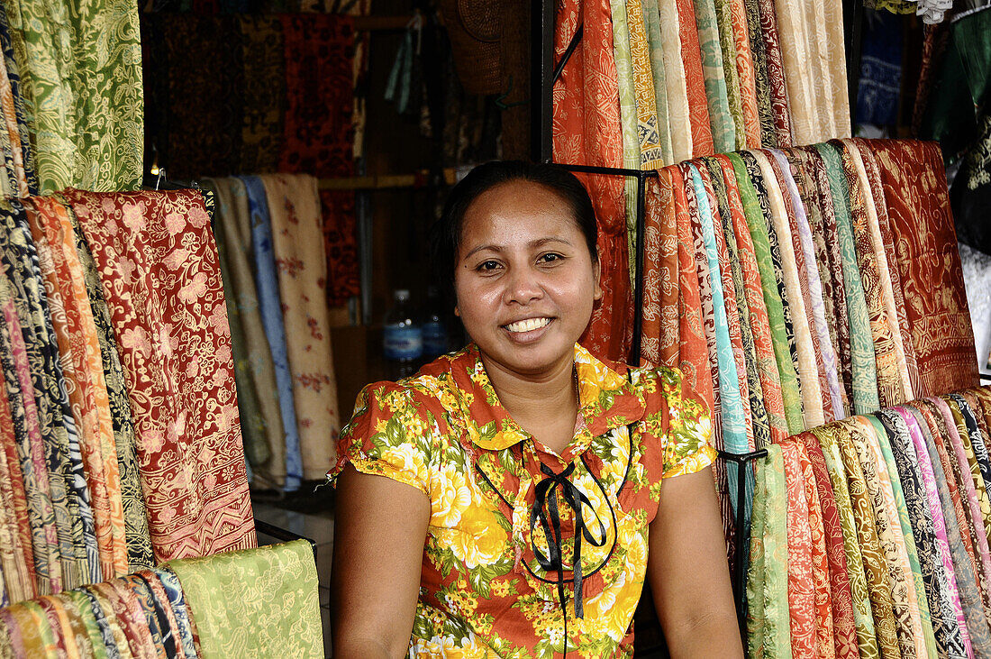 Woman at market, Ubud, Bali, Indonesia