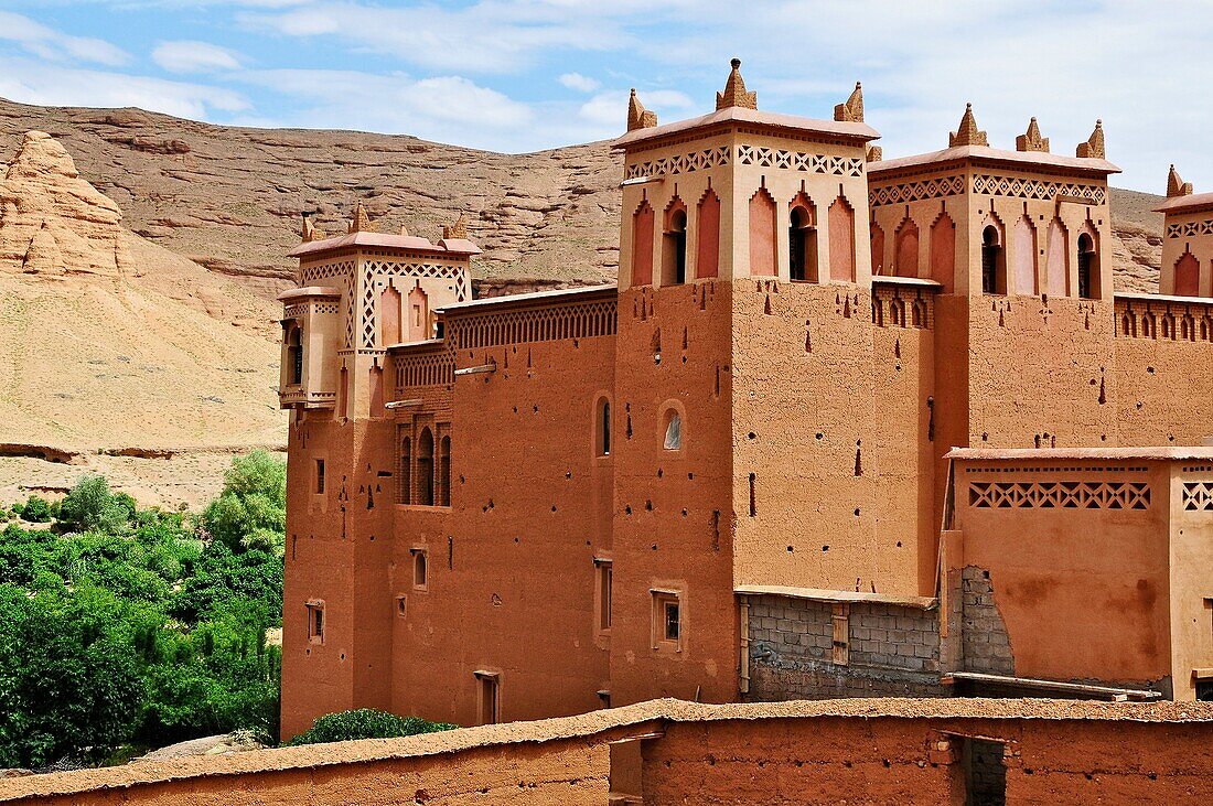 Maroc, Haut-Atlas, la vallée du Dadès, dites vallée des Kasbah, Aït Youl