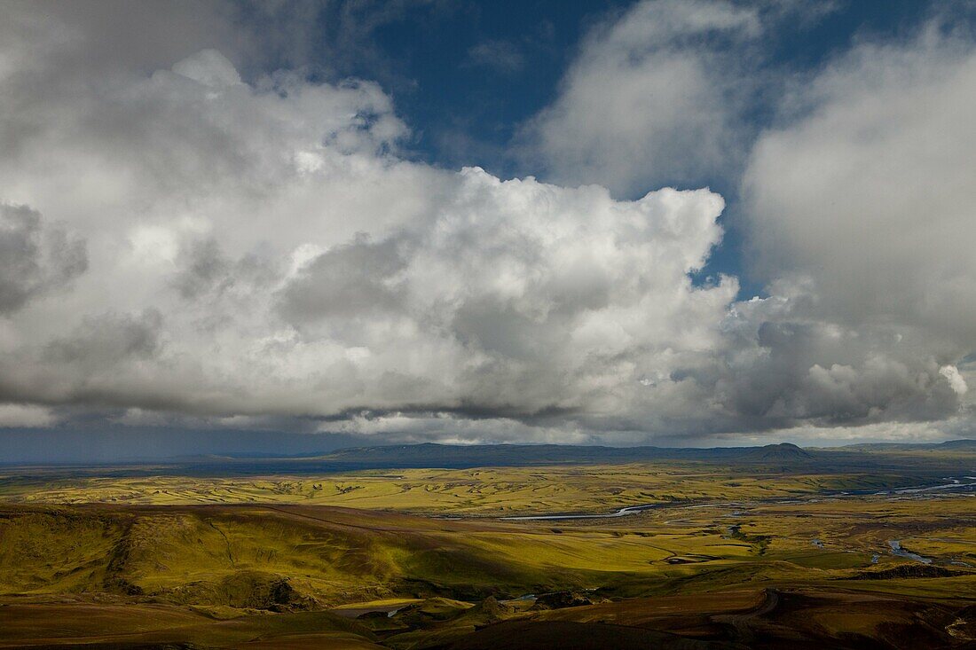 Clouds, Iceland, Landscape, Landscapes, nature, scenic, Scenic, Scenics, Sky, Storm, Weather, S19-922358, agefotostock 