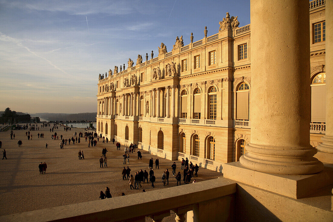 Chateau of Versailles and garden, Paris. France