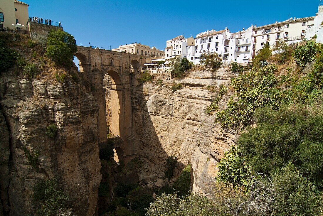 New Bridge of Ronda. Malaga. Andalucia. Spain.