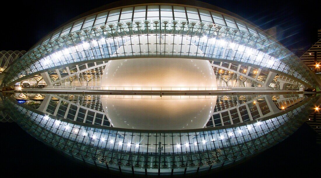 L´Hemisféric City of Arts and Sciences Santiago Calatrava Valencia Comunidad Valenciana Spain