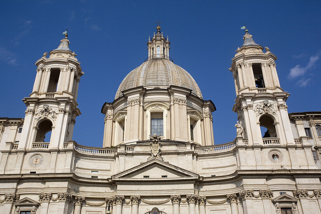 Basilica di Sant´Agnese in Agone, Piazza Navona, Rome, Italy