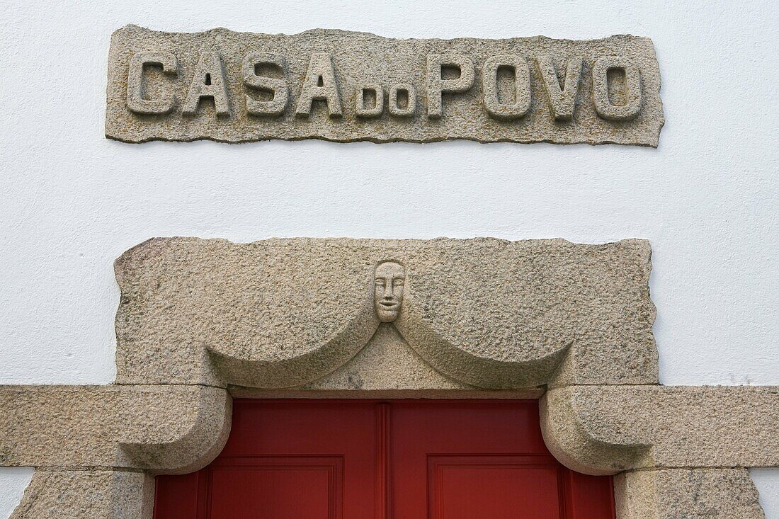 Village of Marvao, reputed to be the most beautiful town of Portugal,  Detail of a house  Portalegre district  Alentejo region  Portugal