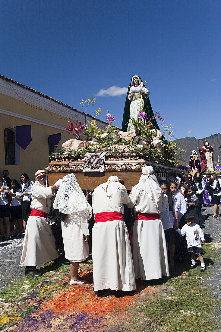 Guatemala, Antigua, Holy week License image 70309544 lookphotos