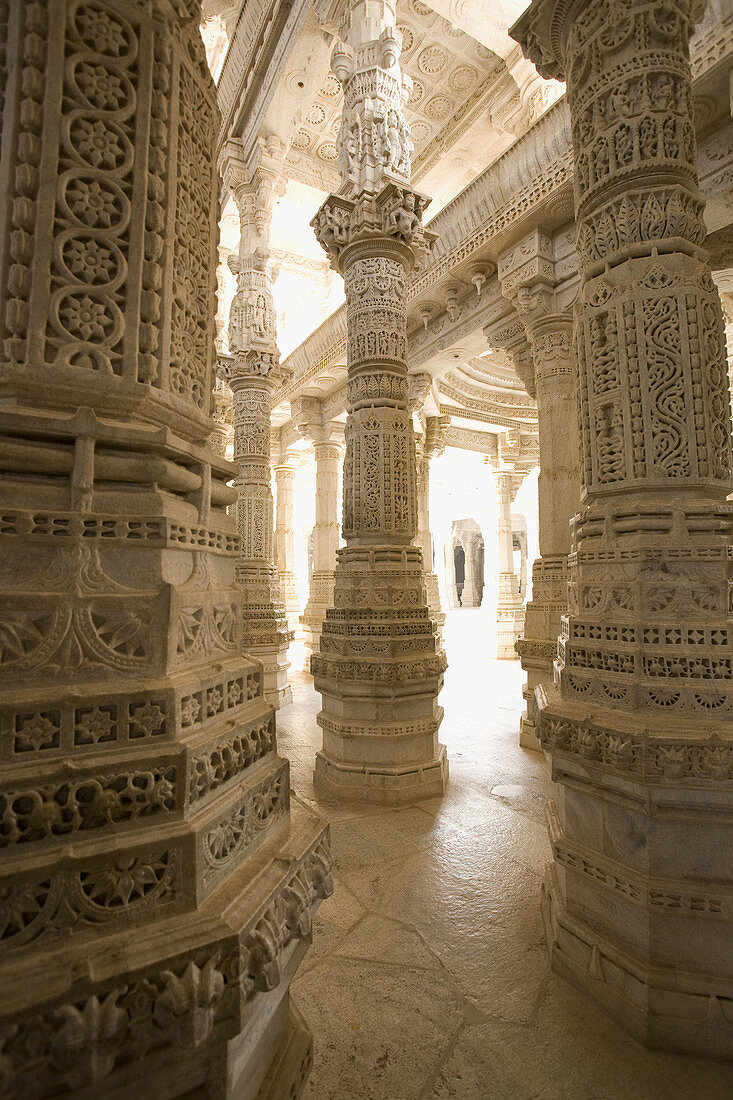 Jain temple, Ranakpur, Rajasthan, India