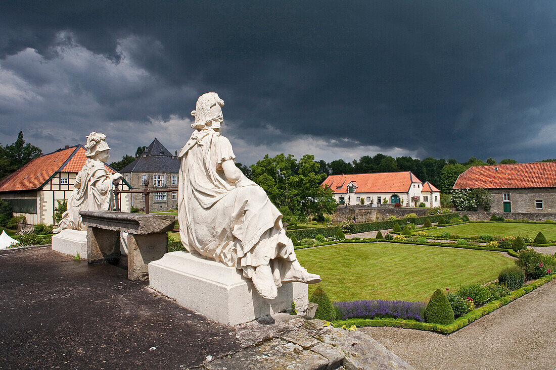 Gesmold castle, Gesmold, Melle, Lower Saxony, Germany