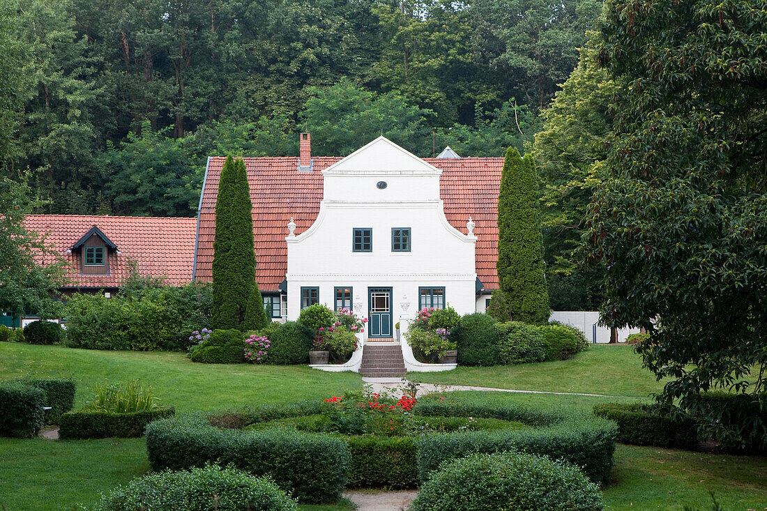 Garten, Barkenhoff, Künstlerkolonie Worpswede, Niedersachsen, Deutschland