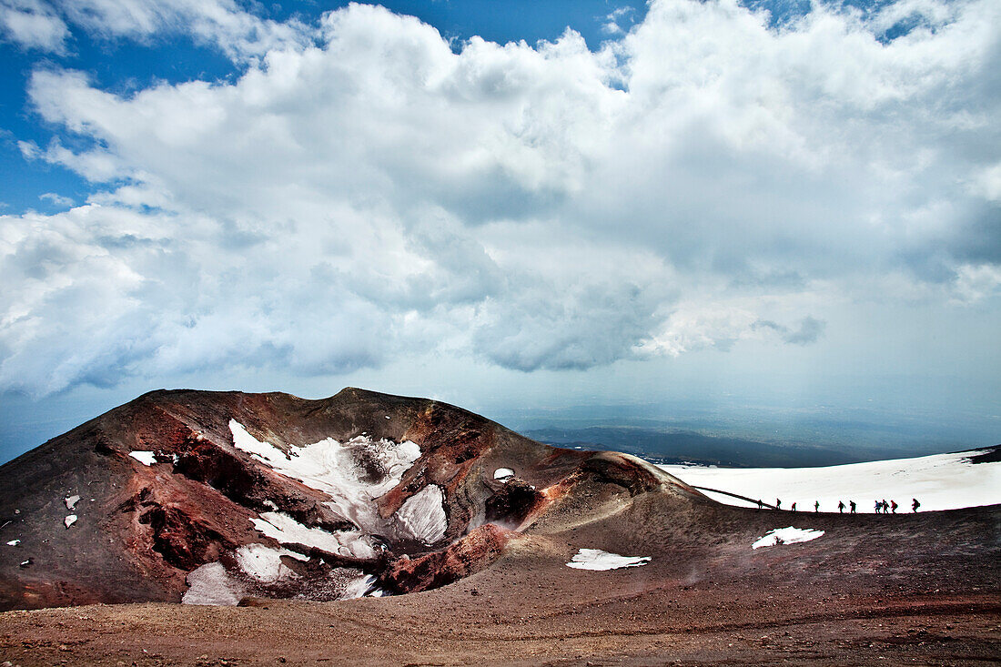 Crater, Mount Etna, Sicily, Italy