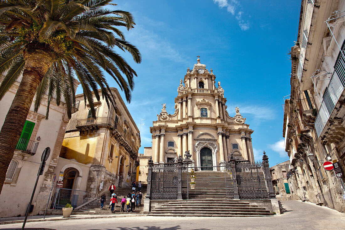 Cathedral San Giorgio, Ragusa Ibla, Ragusa, Sicily, Italy