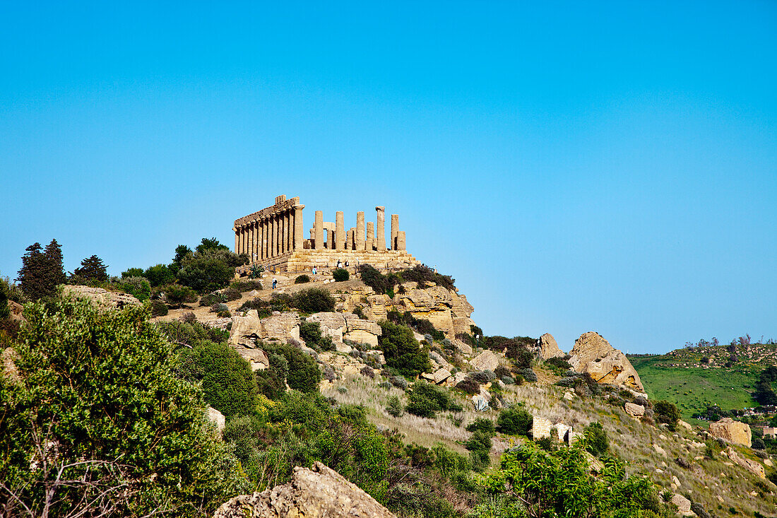 Juno Temple, Valley of temples, Agrigento, Sicily, Italy