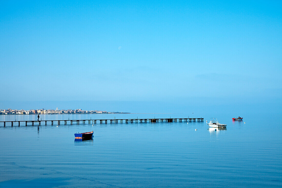 Blick auf Marsala, Sizilien, Italien, Europa