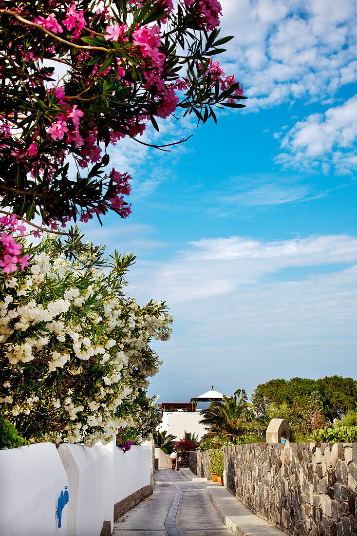 Äolisches Haus, Stromboli, Liparische Inseln, Sizilien, Italien