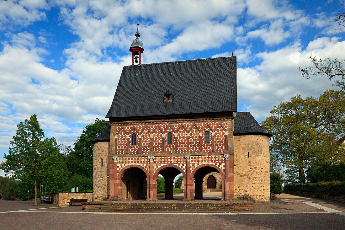 Königshalle am Kloster Lorsch, Lorsch, Hessische Bergstraße, Hessen, Deutschland