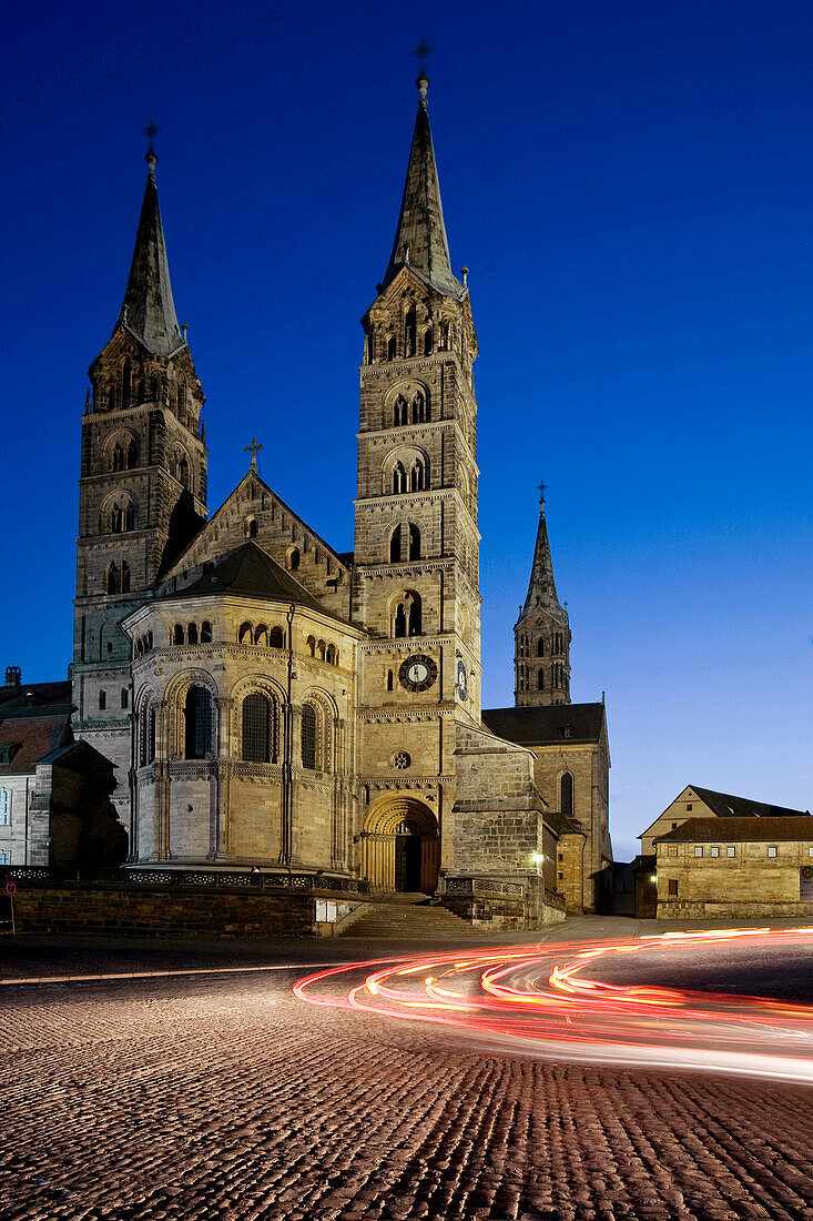 Bamberger Dom St. Peter und St. Georg, Bamberg, Bayern, Deutschland