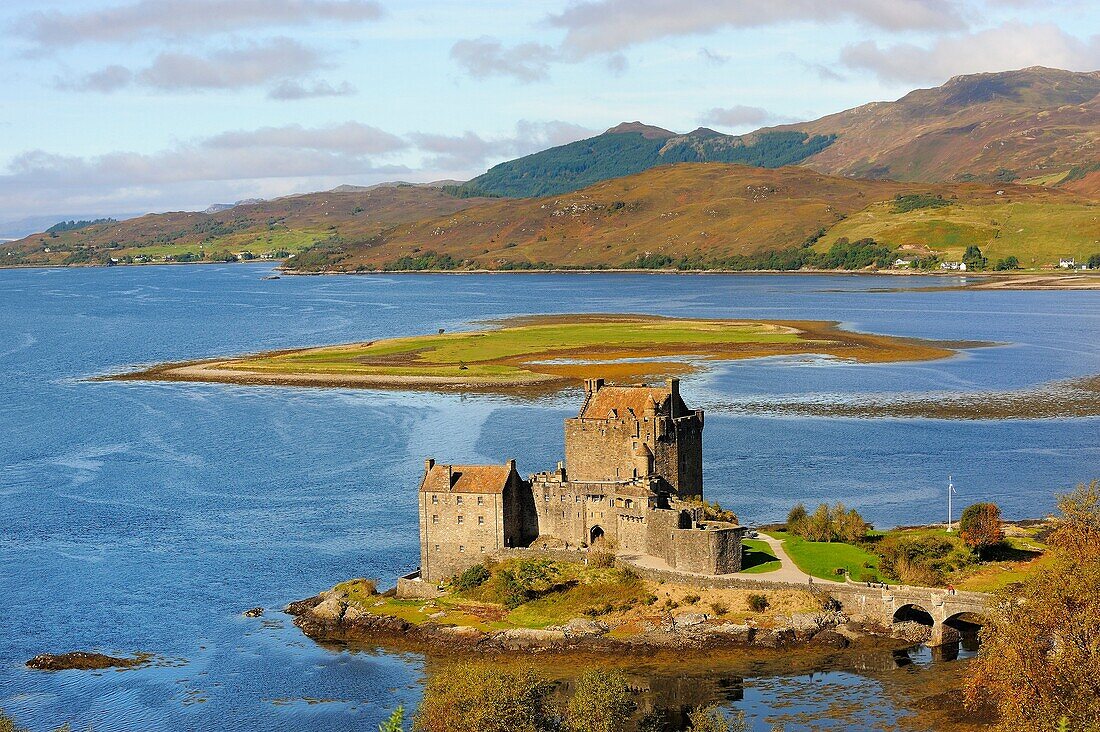 Great Britain, Scotland, Dornie, Castle of Eilean Donan