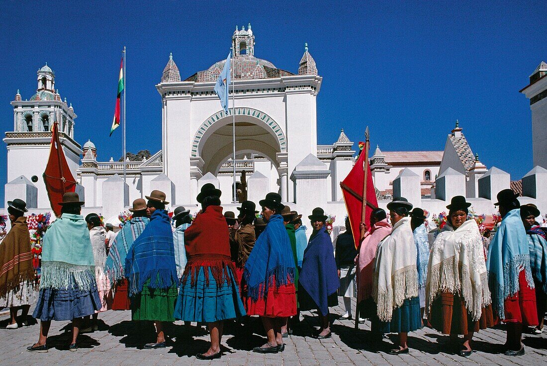 Bolivia, Copacabana, Festival of the Virgin of Copacabana