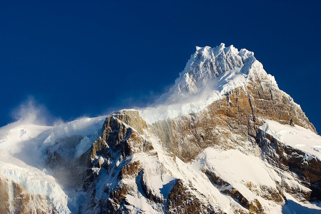 Paine Grande mountain summit in the Chilean Patagonia