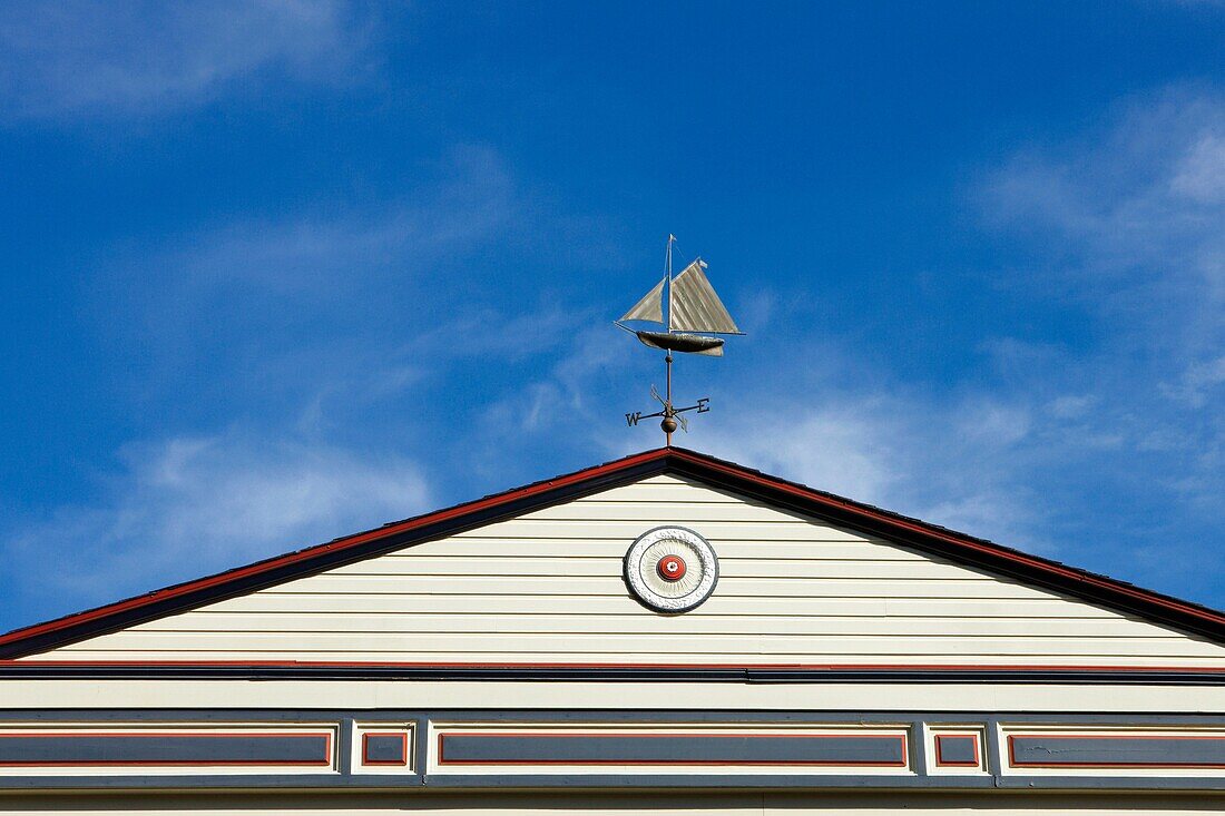 Detail of a a house in Sausalito near San Francisco  California, USA