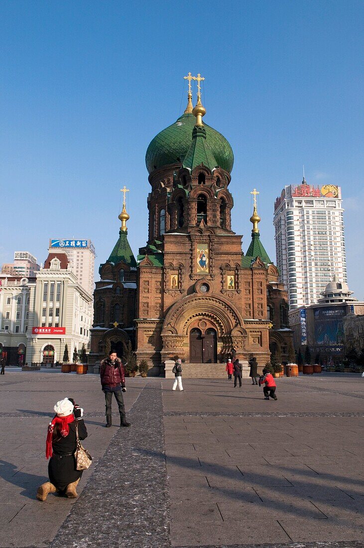 St Sophia Russian Orthodox Church in Harbin China