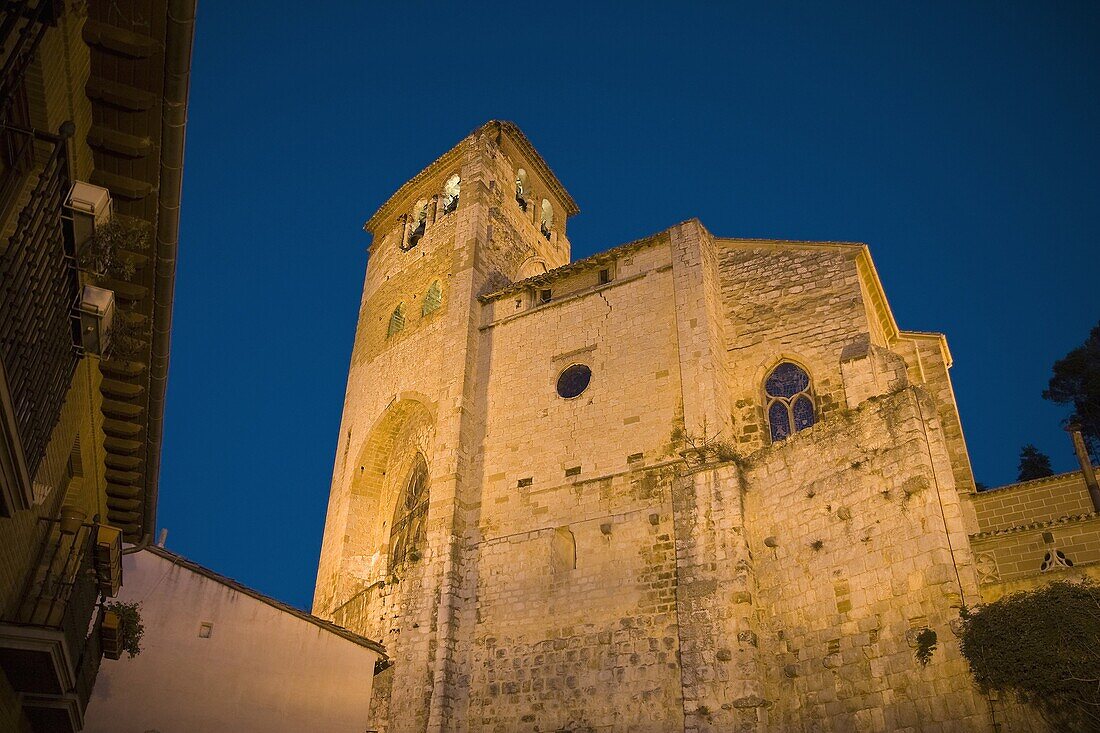 Romanesque church, San Pedro de la Rua  Estella  Navarre  Spain