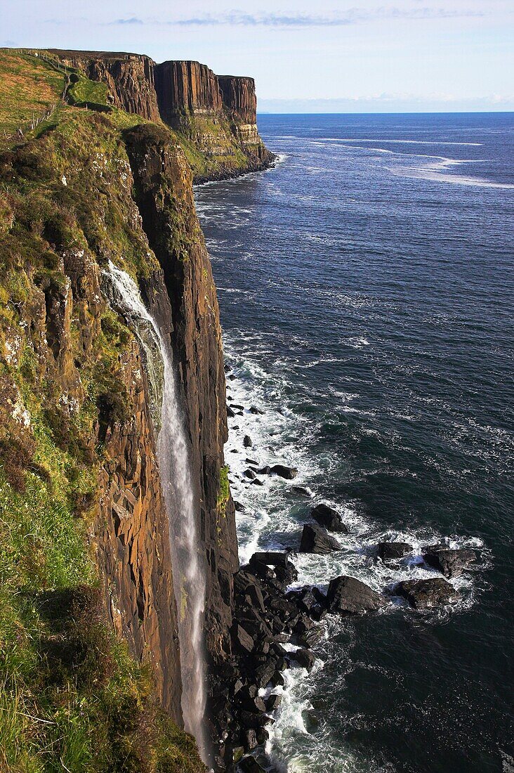 Kilt Rock Waterfall Inner Hebrides Isle of Skye Scotland