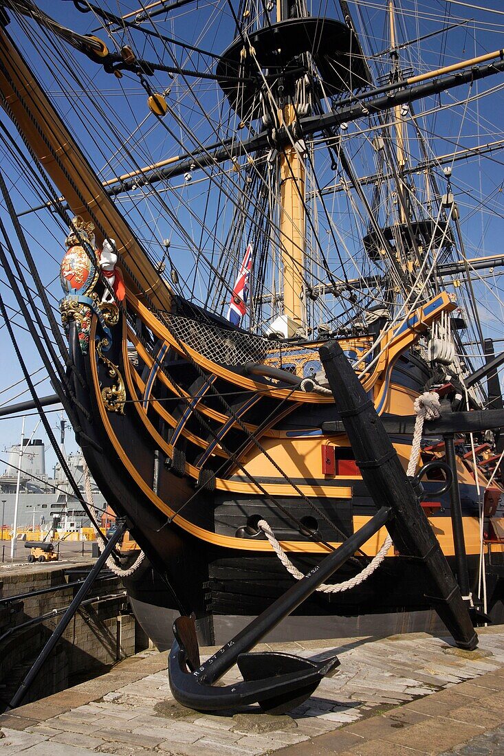 HMS Victory was launched in 1765 in Chatham dockyard, and was commissioned in 1778  She continued in active service for the next 34 years which included her most famous moment the Battle of Trafalgar in 1805  iN 1812 the Victory was retired from frontline