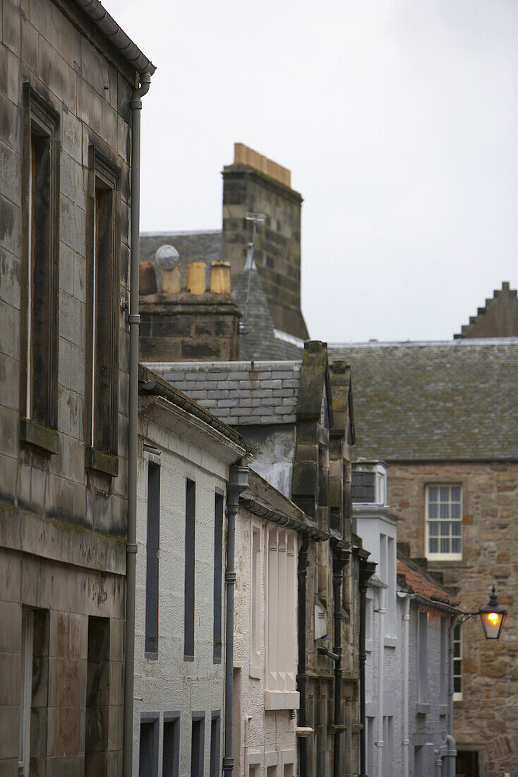 Alte Häuser in St. Andrews, Schottland