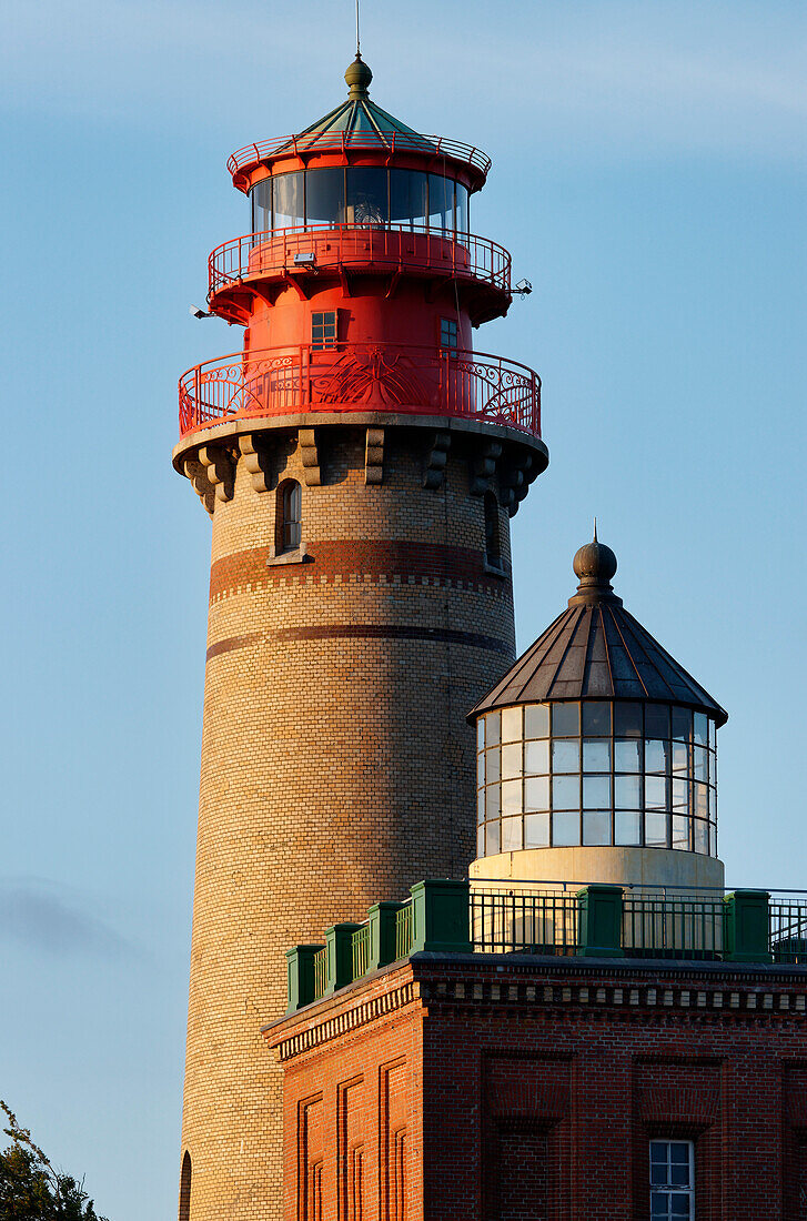 Leuchttürme am Kap Arkona, der Neue Leuchtturm und der Schinkelturm, Rügen, Mecklenburg-Vorpommern, Deutschland, Europa