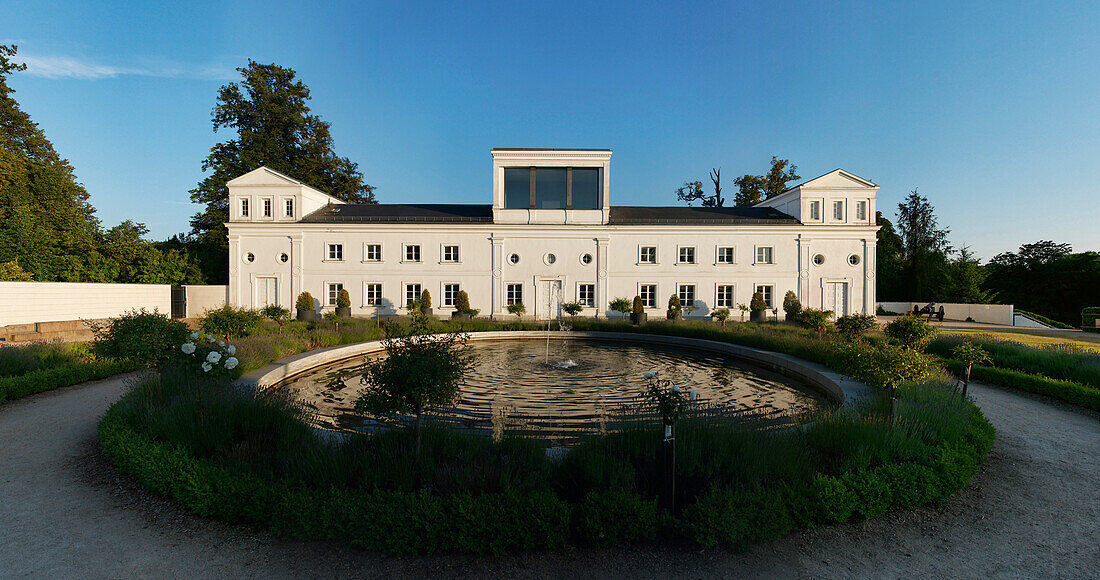 Orangery castle park, Putbus, Ruegen, Mecklenburg-Vorpommern, Germany