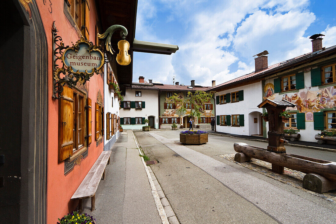 Geigenbaumuseum, Mittenwald, Werdenfelser Land, Oberbayern, Deutschland