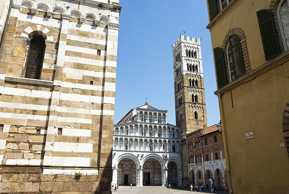 Cathedral of St Martin, Lucca. Tuscany, Italy