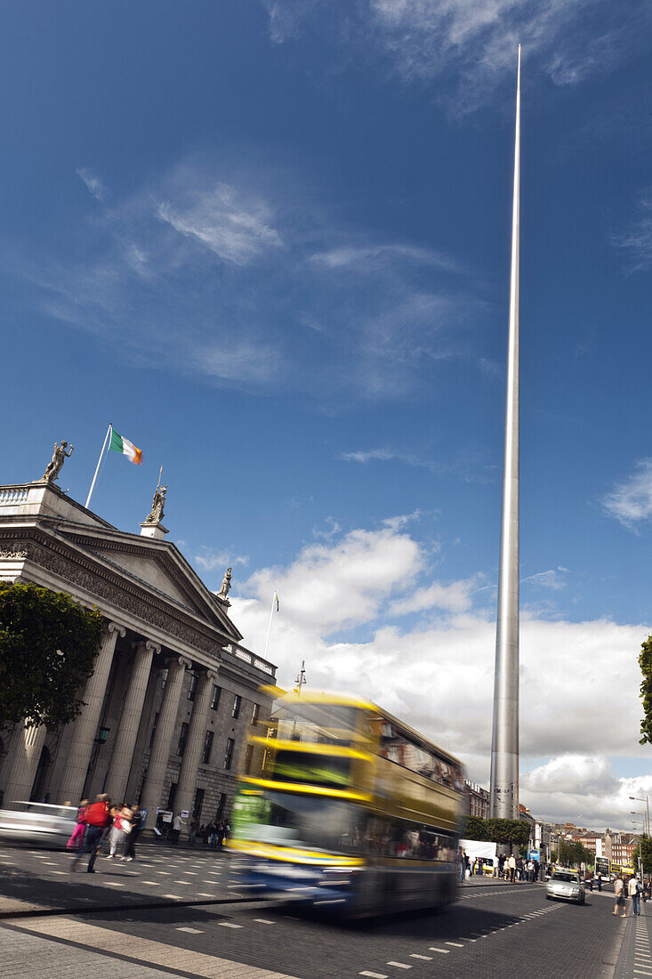 The Spire, O'Connell Straße, Dublin, County Dublin, Irland