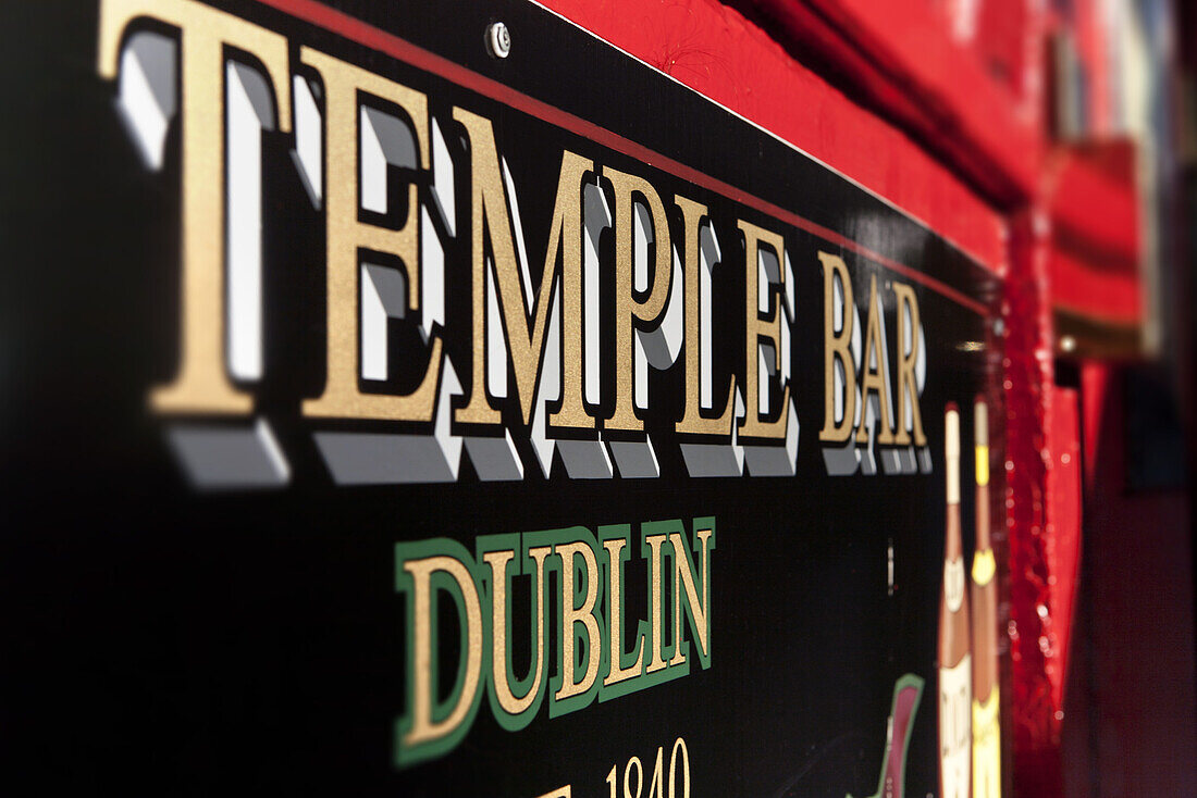 Irish pub, Temple Bar Gebiet, Ireland, Dublin, County Dublin, Irland