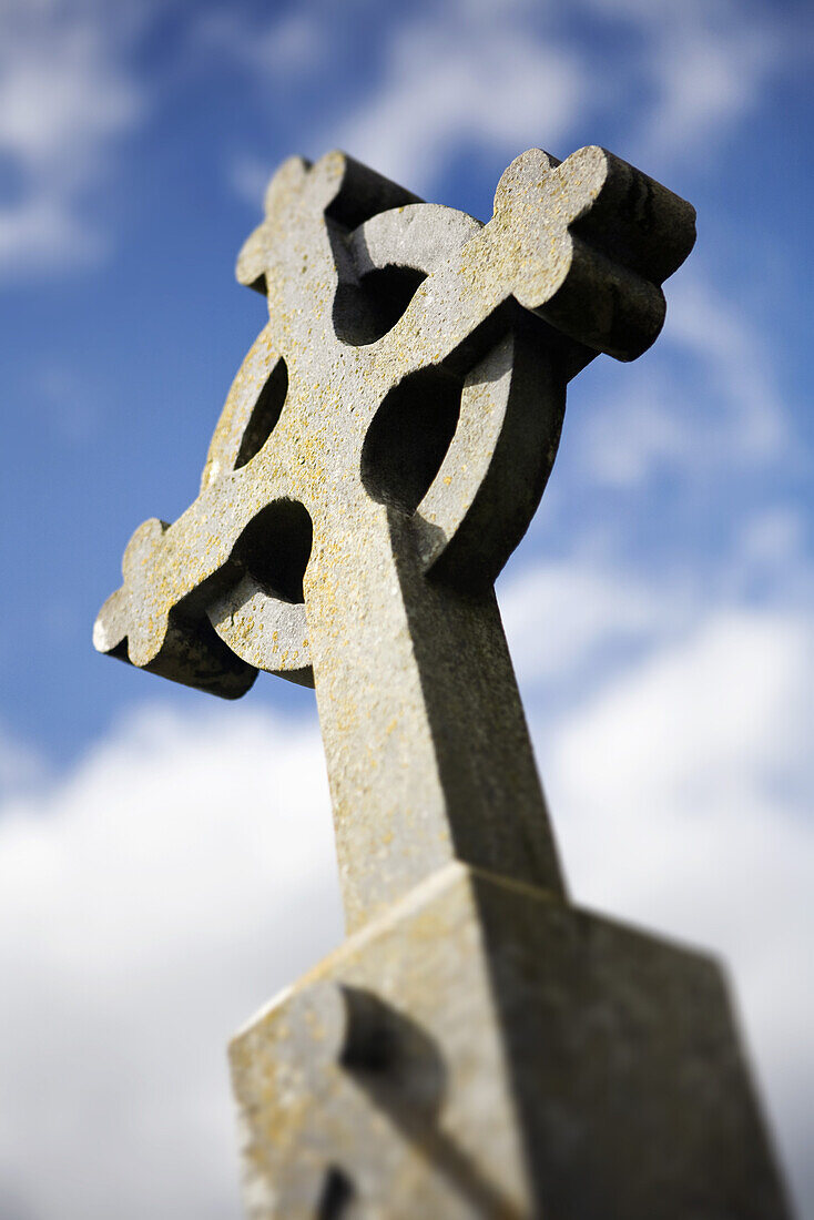 Keltisches Kreuz, Galway, Galway County, Irland