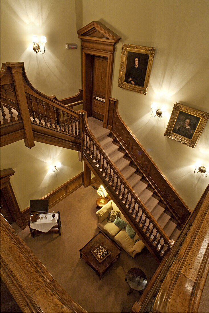 Interior view, Waterford Castle, Waterford, Waterford County, Ireland