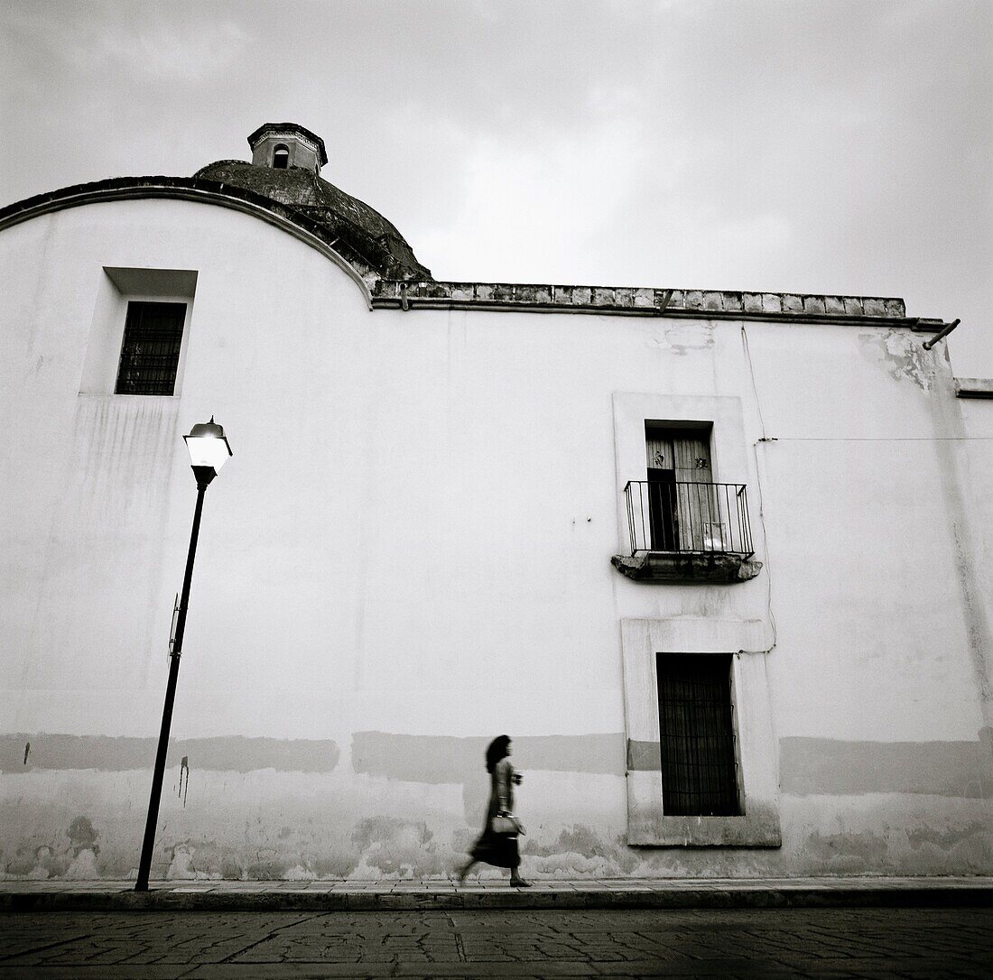 Twilight in Oaxaca City, Mexico