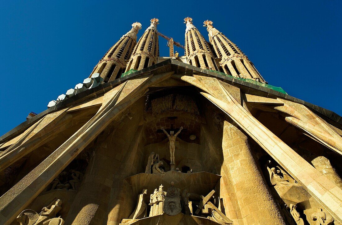 Barcelona, La Sagrada Familia: Passion façade
