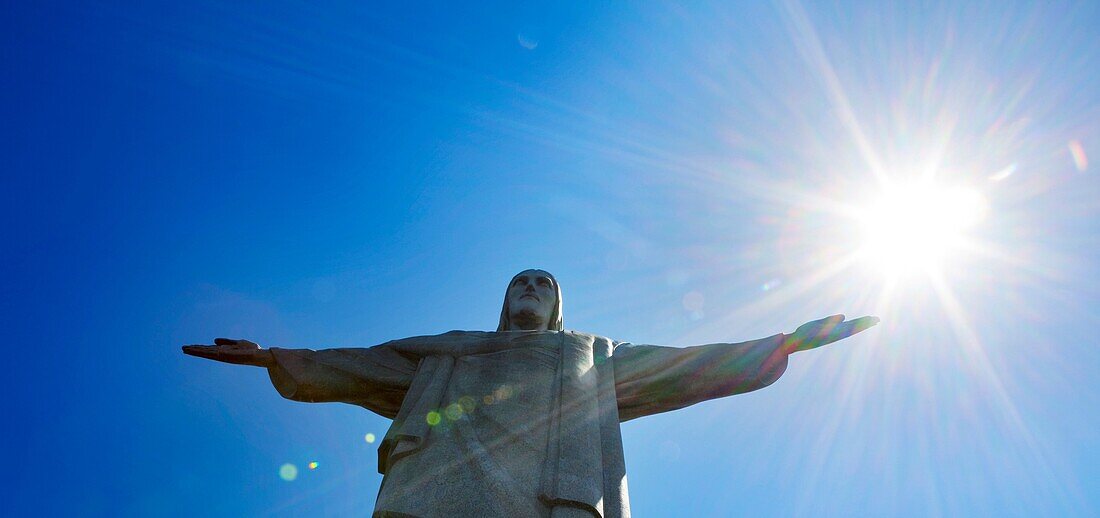 Christ of Corcovado and the Sun, Rio de Janeiro, Brazil
