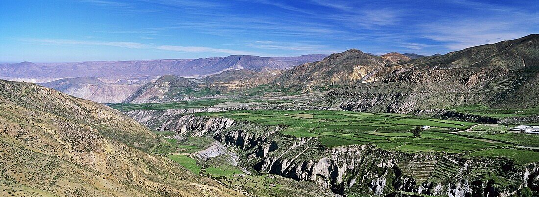 The village of Putre, Altiplano, Chile  America, South America, Chile, Norte Grande, Altiplano, February 2003