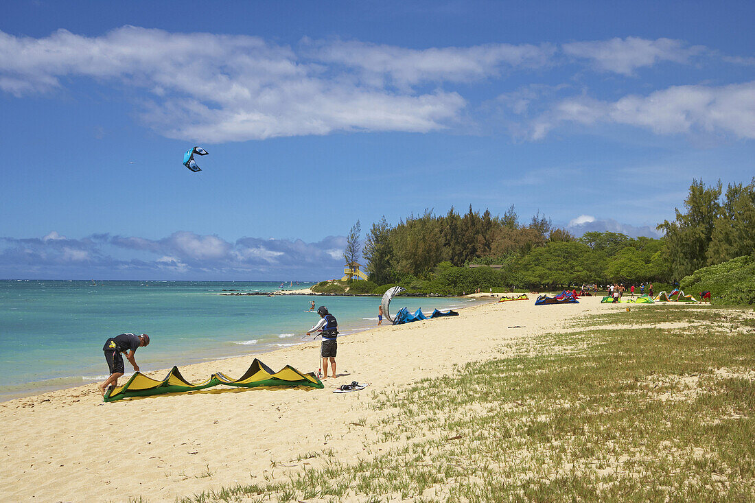 Surfer at Kanaha Beach Park, Kahului, Maui, Hawaii, USA, America