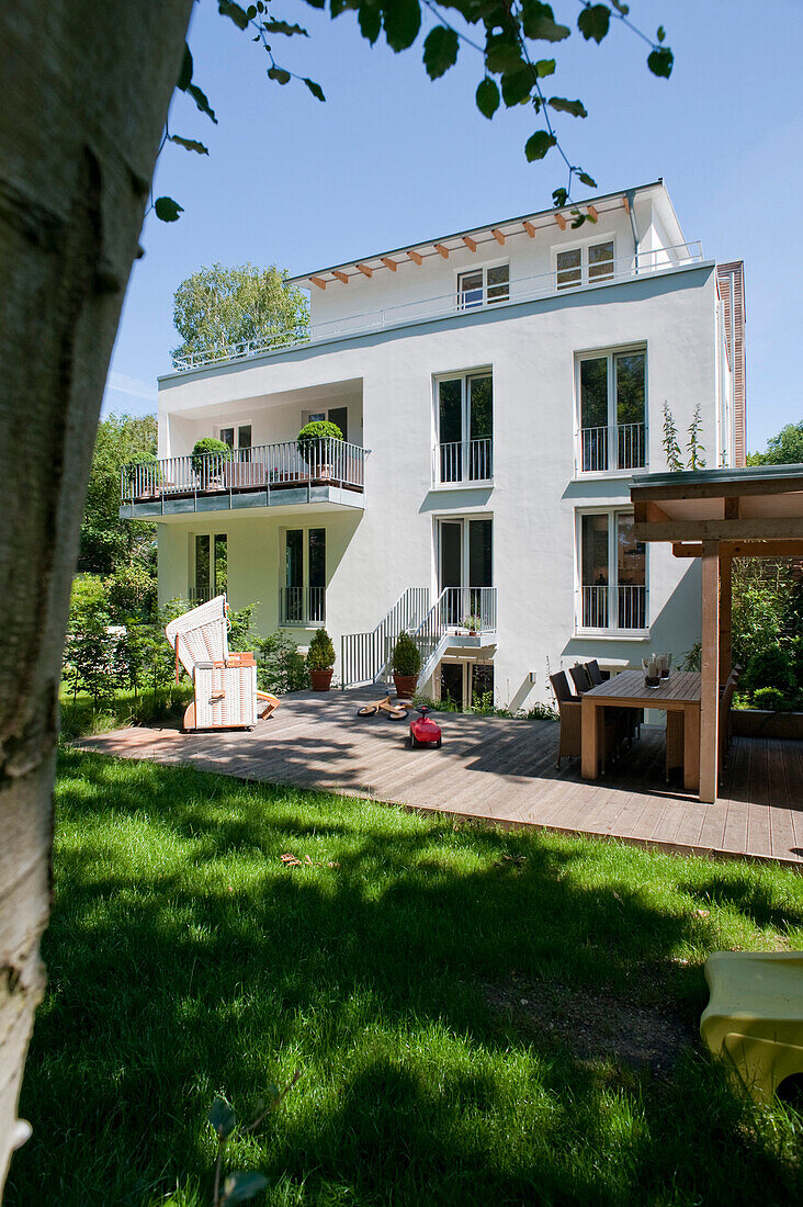 Einfamilienhaus mit Terrasse, Hamburg, Deutschland