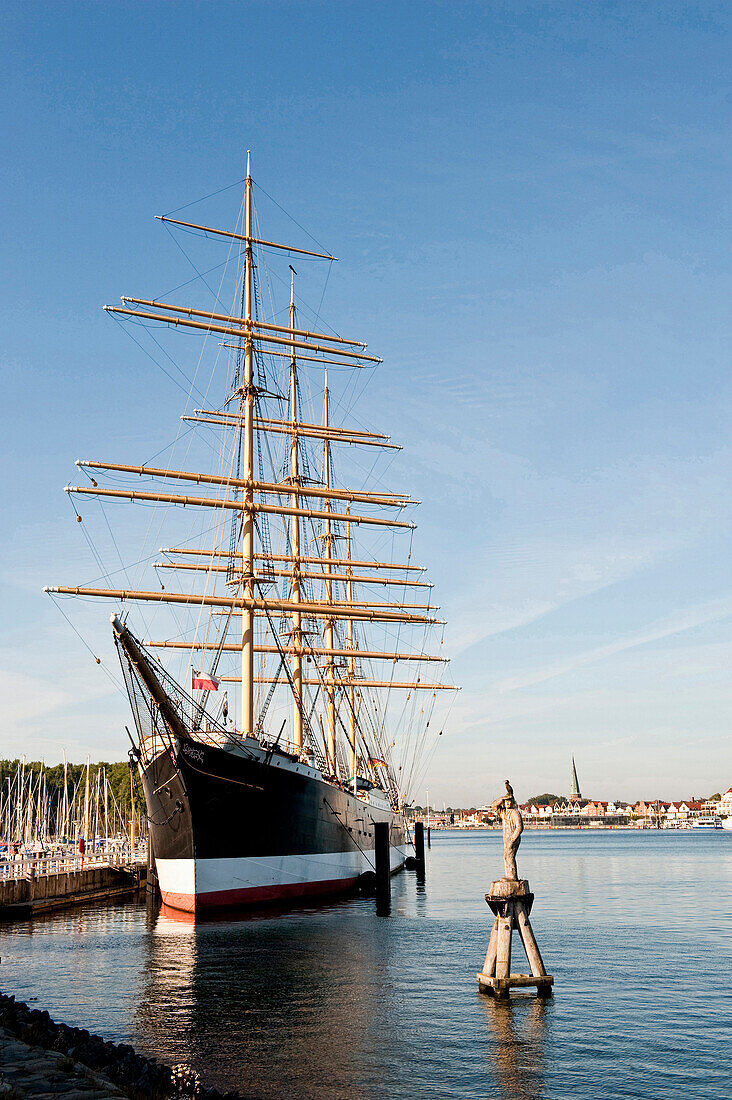 Ship Passat in habor of Travemunde, Lubeck, Schleswig-Holstein, Germany