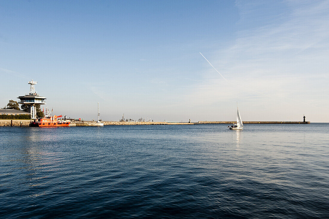 Hafen von Travemünde, Lübeck, Schleswig-Holstein, Deutschland