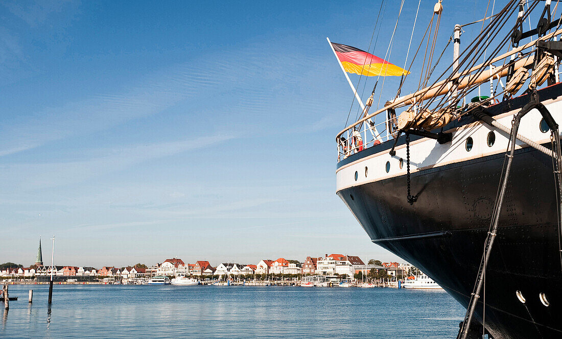 Ship Passat in habor of Travemunde, Lubeck, Schleswig-Holstein, Germany