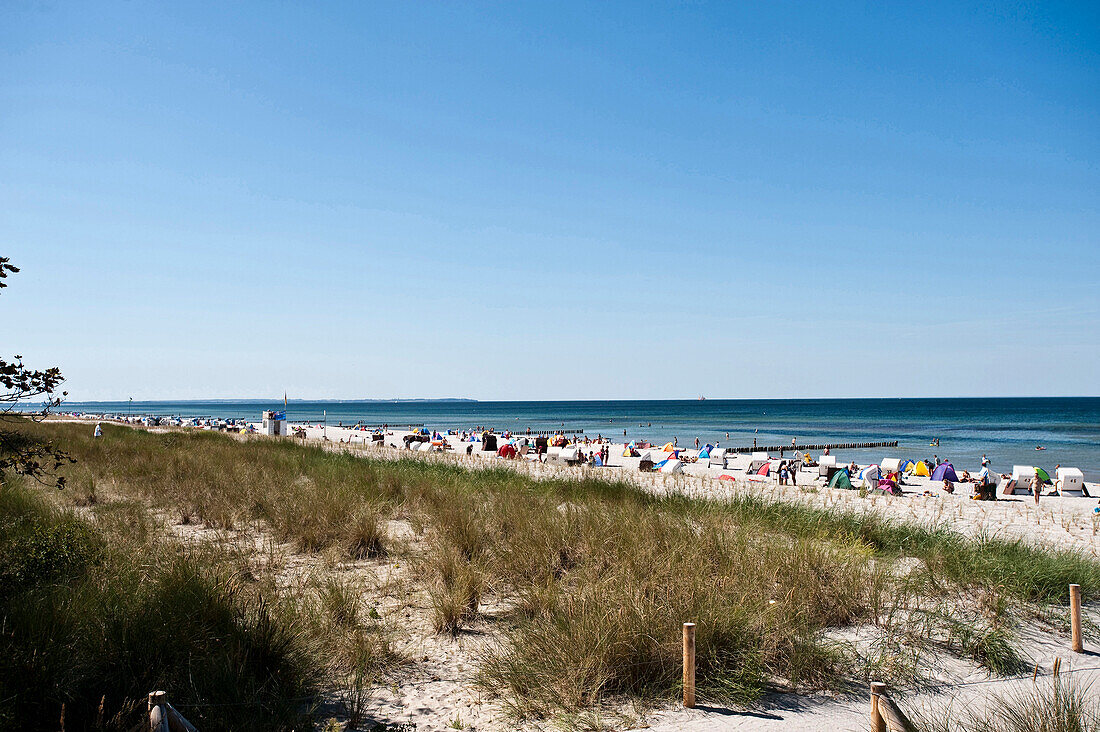 Sandstrand, Insel Poel, Mecklenburg-Vorpommern, Deutschland