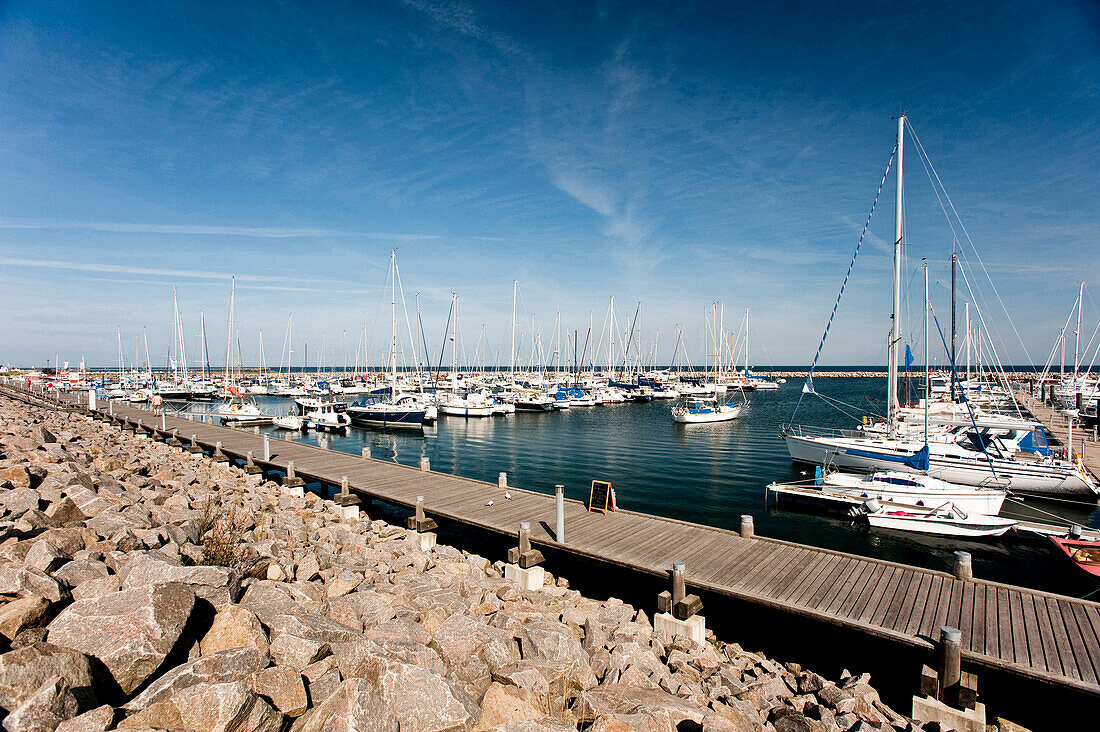 Marina, Kuhlungsborn, Bay of Mecklenburg, Mecklenburg-Vorpommern, Germany