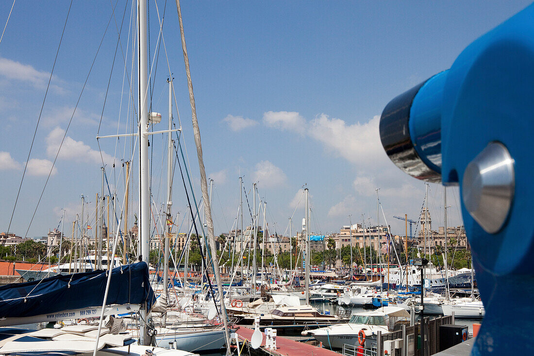 Marina of Barcelona, Catalonia, Spain