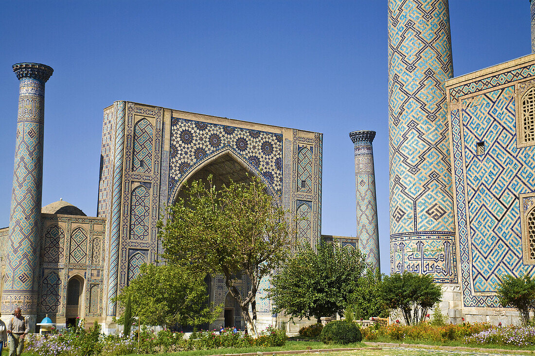 Registan ensemble, Samarkand, Uzbekistan
